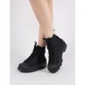Greenland Ankle Boots Canvas, Black