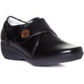 Heavenly Feet Womens Black Casual Shoe