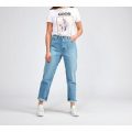 Womens High Rise Slim Fit Jean