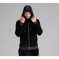 Alvarado Full Zip Velour Hooded Top