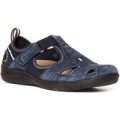 Earth Spirit Womens Navy Leather Sport Casual Shoe