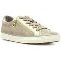 S Oliver Womens Taupe Lace Up Casual Shoe