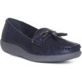 Cushion Walk Womens Navy Slip On Casual Loafer