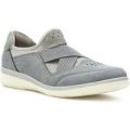 Relife Womens Casual Blue Comfort Shoe