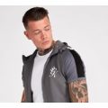 Sleeveless Poly Hooded Top