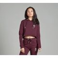 Womens Kady Cropped Hooded Top