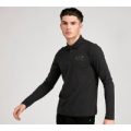 Stretch Long Sleeve Polo Shirt