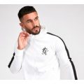 Omar Full Zip Poly Hooded Top