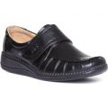 Cushion Walk Womens Wedge Black Comfort Shoe