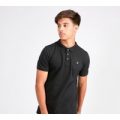 Junior Plain Short Sleeved Polo Shirt