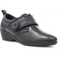Dr Keller Womens Leather Casual Shoe in Black