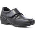 Dr Keller Womens Black Leather Casual Shoe