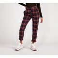 Womens Check Cord Pant