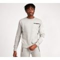 Signature Strip Zip Crewneck Sweatshirt