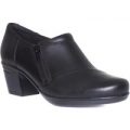 Clarks Womens Black Slip On Shoe Boot