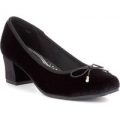 Lilleys Womens Court Shoe in Black