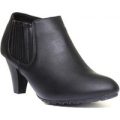 Comfort Plus Womens Black Shoe Boot