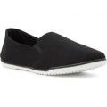 Lilley Womens Slip On Casual Shoe in Black