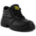 EarthWorks Womens Black Chunky Safety Boots