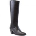 Comfort Plus Womens Wide Fit Calf Boot in Black
