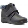 Softlites Womens Black Casual Ankle Boot