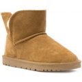 Freestep Womens Tan Suede Ankle Boot