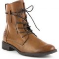 Marco Tozzi Womens Lace Up Brown Boots