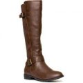Lilley Womens Brown Knee High Boots