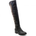 Lilley Womens Black Riding Boot