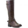 Lilley Womens Brown Riding Boot
