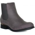 Truffle Womens Grey Pull On Chelsea Boot