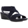 Lilley And Skinner Womens Navy Wedge Sandal