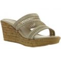 Lilley And Skinner Womens Natural High Wedge Sandal