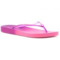 Copacabana Womens Pink and Purple Ombre Flip Flop