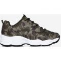 Kim Chunky Trainer In Camouflage, Green