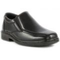 Boys Beckett Formal Black Slip On Shoe