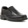 Beckett Boys Formal Slip On Shoe in Black