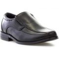 Boys Black Becket Formal Loafer Shoe