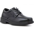 Beckett Boys Black Lace Up Formal Shoe