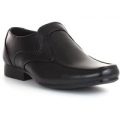 Beckett Boys Black Slip On Formal Shoe