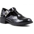 Lilley Girls Black Patent T-Bar Shoe