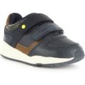 Sprox Boys Navy And Brown Easy Fasten Shoe