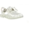 Lilley Girls Clear Glitter Strappy Jelly Sandal