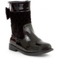 Walkright Girls Black Calf Boot