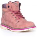 Wrangler Girls Pink Lace Up Ankle Boot