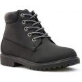 Demo Max Boys Lace-Up Ankle Boot in Black