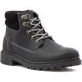 Demo Max Boys Black Lace Up Ankle Boot