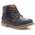 Wrangler Boys Lace Up Boot in Navy
