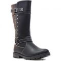 Lilley Girls Biker Style Boot with Stud