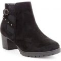 Lilley Girls Buckle Detail Ankle Boot in Black